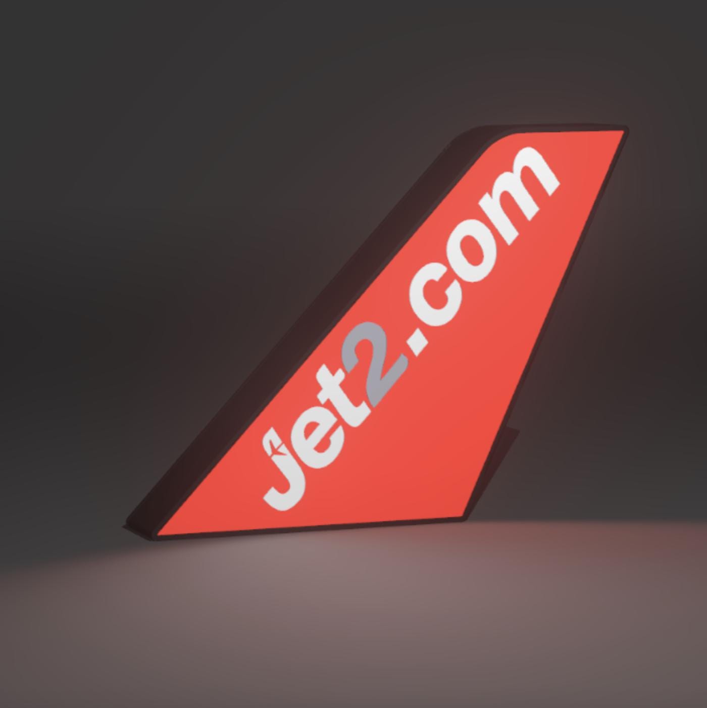 Jet2 Tailfin Lightbox