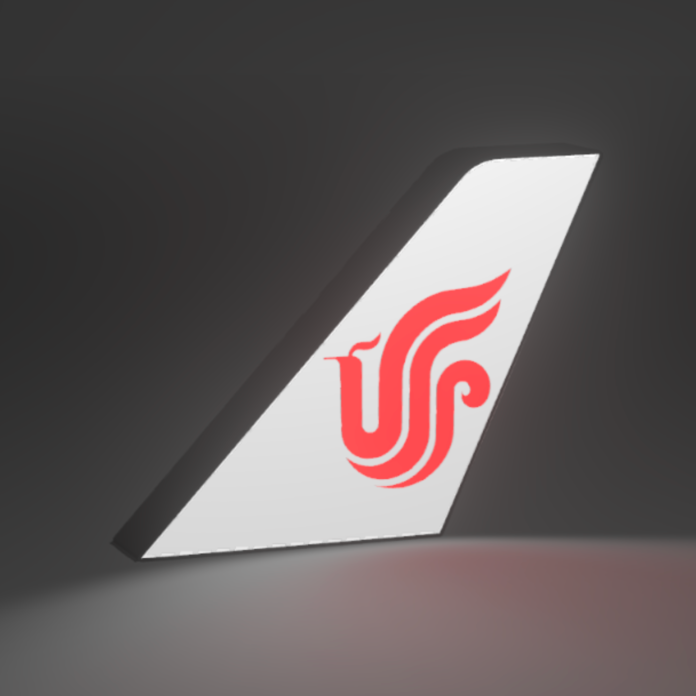 Air China Tailfin Lightbox