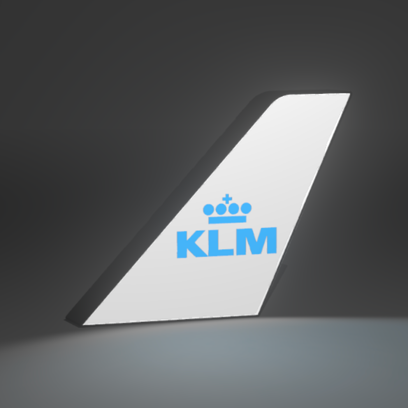 KLM Tailfin Lightbox