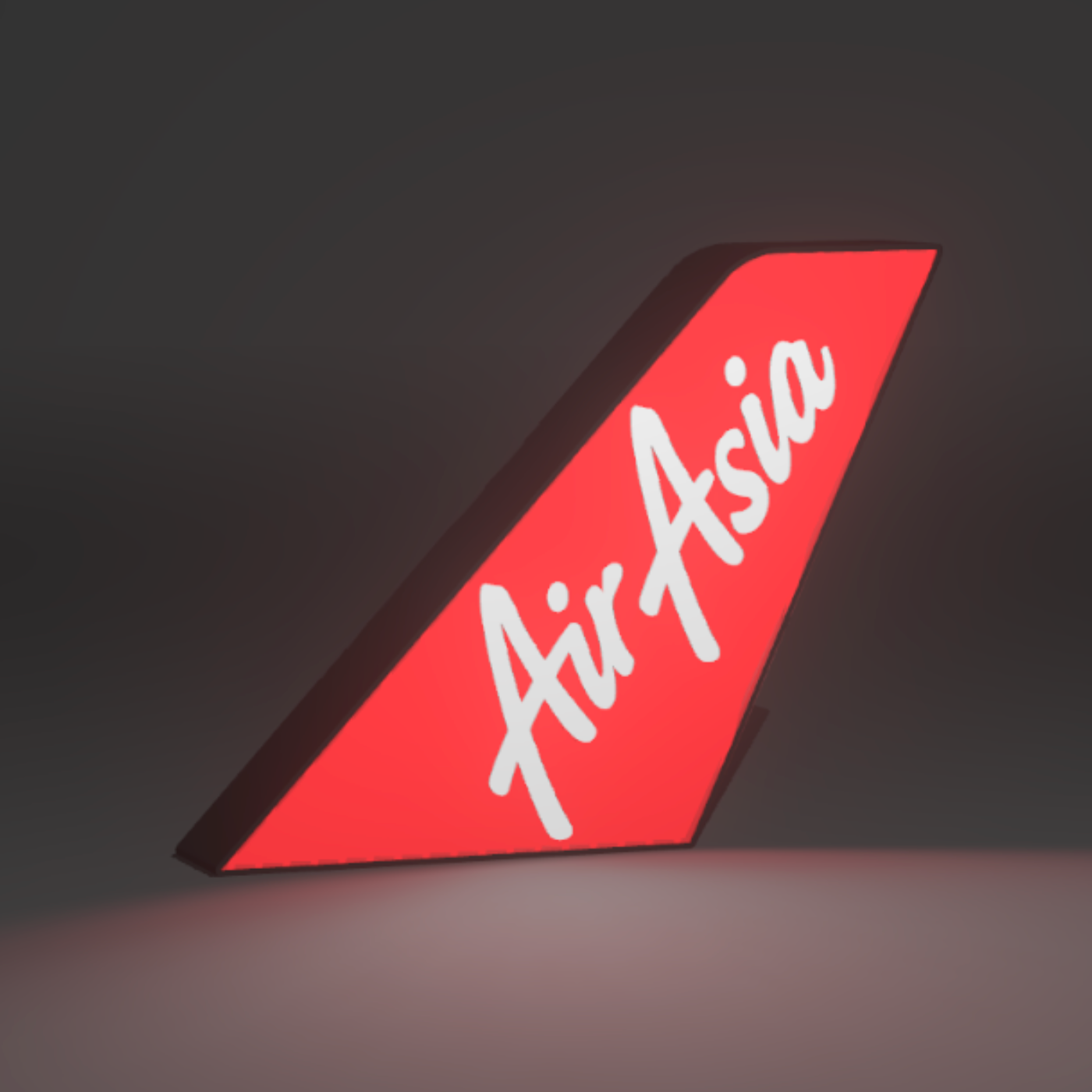AirAsia Tailfin Lightbox