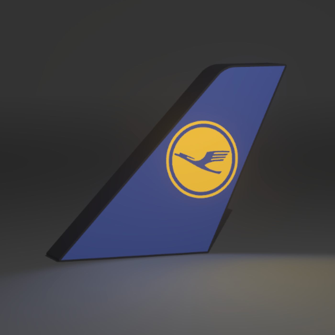 Lufthansa Tailfin Lightbox