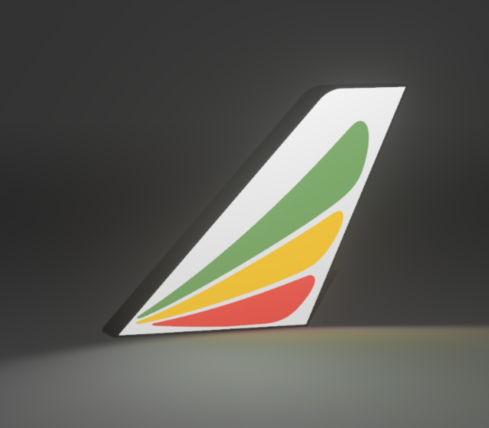Ethiopian Airlines Tailfin Lightbox