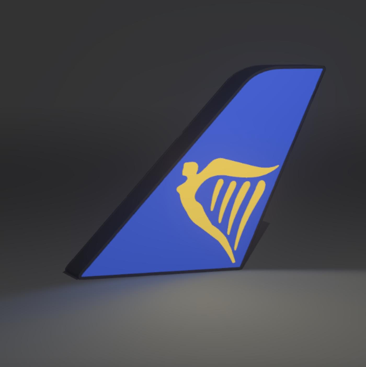 Ryanair Tailfin Lightbox